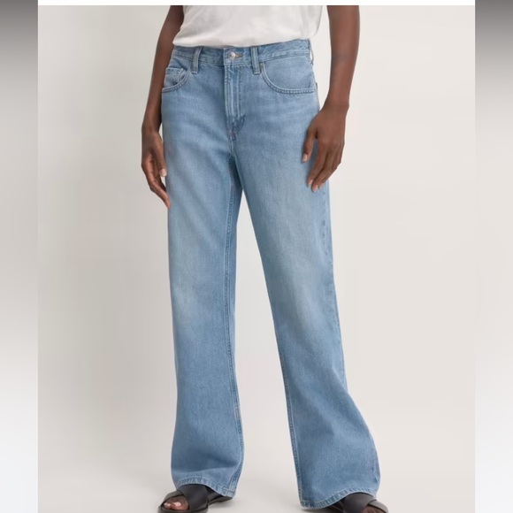 NWT Everlane Slouch Bootcut Jean Sunkissed Breeze Size 29 - Picture 1 of 8